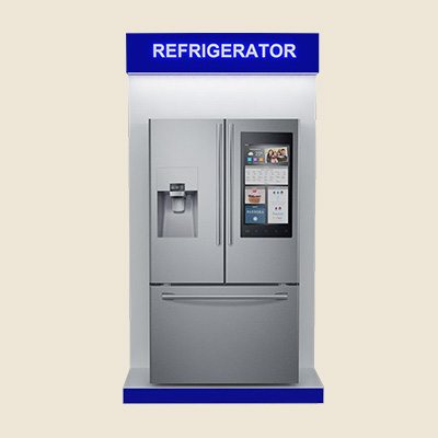Refrigerator Display Rack
